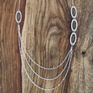 Silpada ladies sterling 32" necklace